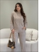 CONJUNTO FLORAL - AREIA