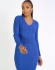 VESTIDO MODAL TRANÇA MARÍLIA - Azul bic