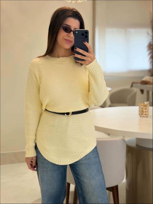 MAXI TRICOT VERUSKA - Off white