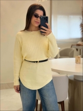 MAXI TRICOT VERUSKA - Off white