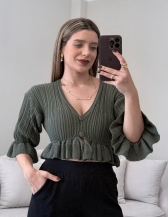 CASACO STACY - Verde musgo