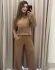 CONJUNTO MODAL MARCELA - Bege - Liso