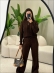 CONJUNTO GRAZY - MARROM