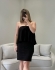 VESTIDO TOMARA QUE CAIA GRETA - Preto