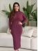 VESTIDO MARGOT - VINHO