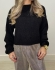 MAXI CROPPED MOUSSE TREND - Preto