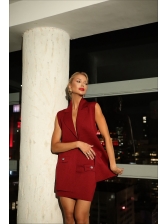 CONJUNTO AGNES - Vermelho cherry