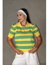 TSHIRT  BANDEIRA ALINE - AMARELO