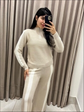 CONJUNTO BICOLOR HELO - AREIA
