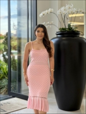 VESTIDO BELLE - ROSA