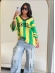BLUSA LISTRADA BRASIL - VERDE/AMARELO/PRETO