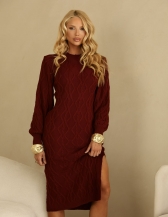 VESTIDO LINKS AMÉLIA - Marsala