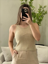 CROPPED LUREX - AREIA