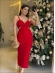 VESTIDO BALI RELEVO - Vermelho