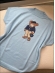 BLUSA URSO JOSY - AZUL BEBE