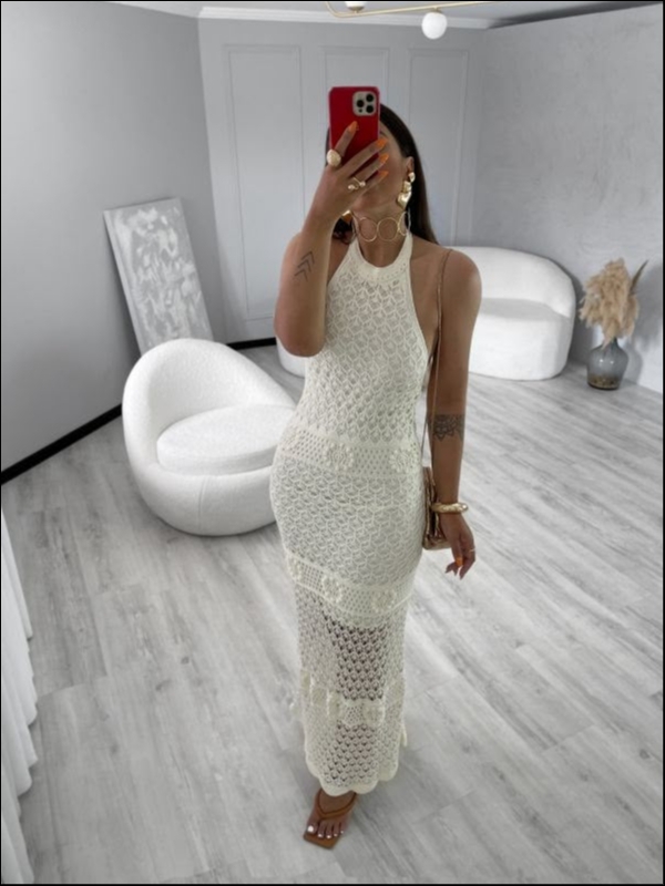 VESTIDO RENDADO BECCA - OFF WHITE