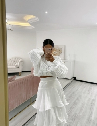 CROPPED RELEVO MAQUINA 3 GOLA ALTA