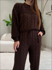 CONJUNTO BRIGITTE - Marrom