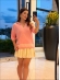 TSHIRT BERENICE - ROSA BEBÊ/ OFF WHITE