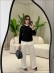 BLUSA BICOLOR VANESSA - PRETO/OFF WHITE