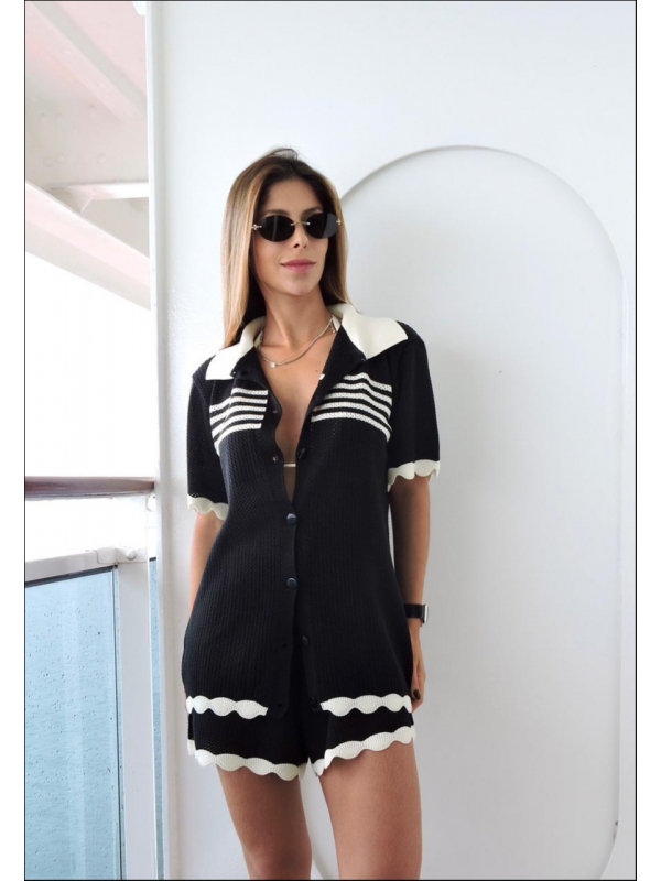 CONJUNTO DILLY - PRETO