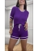 CONJUNTO POLO BETH - ROXO