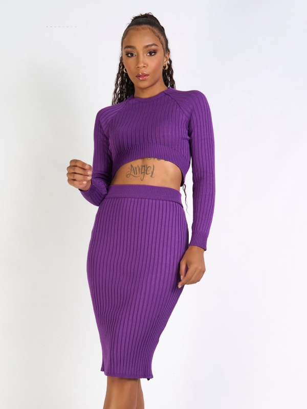 CONJUNTO SUIÇA - Roxo