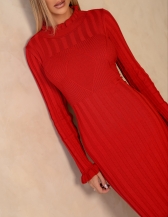VESTIDO MAJU - Vermelho