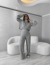 CONJUNTO MOUSSE AURORA - Cinza