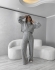 CONJUNTO MOUSSE AURORA - Cinza