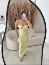 VESTIDO CLAIRE - AMARELO