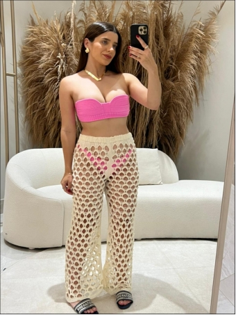 CALÇA RENDADA PAULA