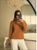 BLUSA ZIPER MOUSSE - FERRUGEM