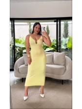 VESTIDO ARIANE - AMARELO