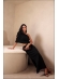 VESTIDO MODAL MAGNÓLIA - PRETO