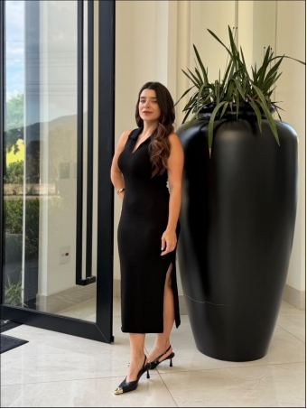 VESTIDO POLO LISO