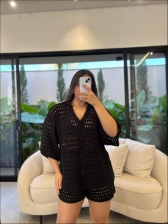 CONJUNTO SHORT ELIS - PRETO