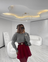 SAIA GEORGINA - Vermelho cherry