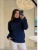 BLUSA GOLA ALTA LUMA - AZUL MARINHO