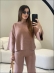 CONJUNTO MODAL MARCELINA - BEGE NOVO