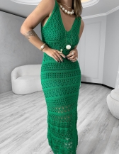 VESTIDO SAINT TROPEZ - Verde bandeira