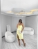 VESTIDO TOMARA QUE CAIA ALDA - Amarelo claro