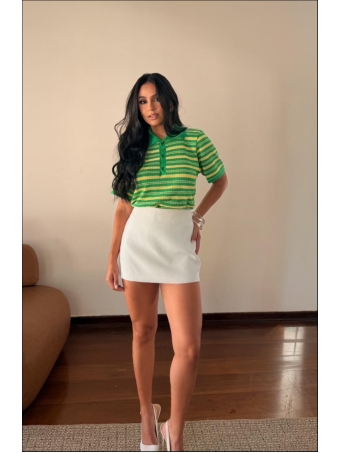 TSHIRT LISTRAS BOTÕES