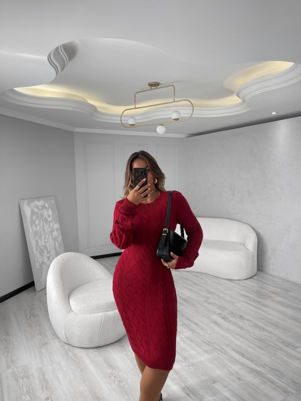 VESTIDO MODAL GUILHERMINA - Vermelho