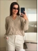 BLUSA TRANÇA MINEIA - Bege Mescla