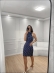 VESTIDO POÁ LAÇO - AZUL MARINHO