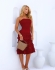 VESTIDO TOMARA QUE CAIA  ARETHA - Vermelho cherry