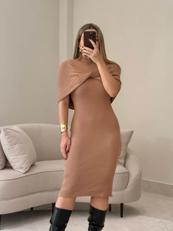 VESTIDO FRANCINE - Bege novo