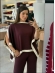 CONJUNTO KIMONO  NARCISA - BERINJELA