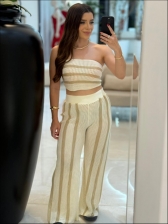CONJUNTO CAMILE - OFF WHITE/ AREIA